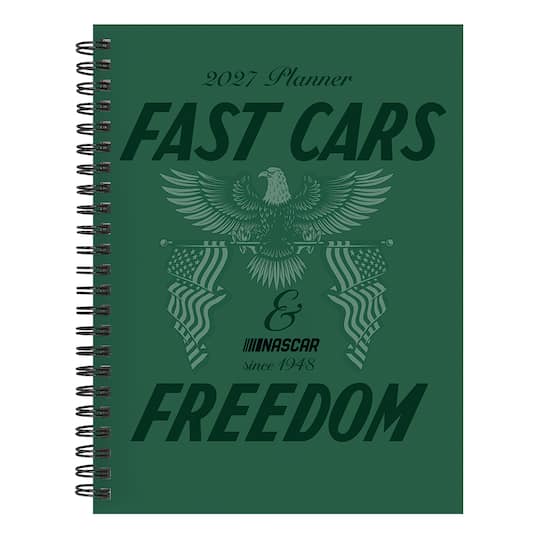 2027 Nascar Medium Weekly Monthly Planner